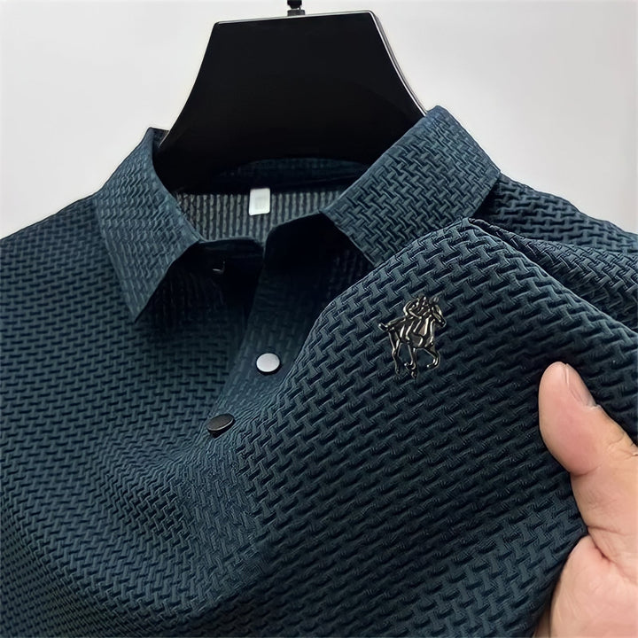 Maestro: Refined Texture Slim Fit Polo