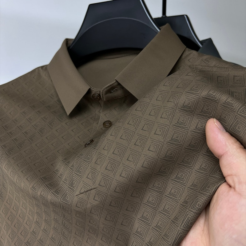 Forte: Herringbone Weave Polo