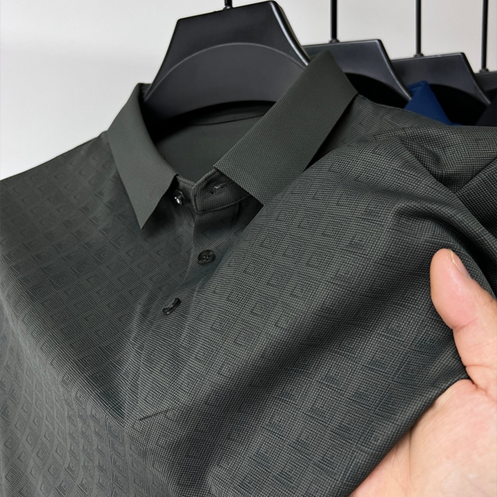 Forte: Herringbone Weave Polo