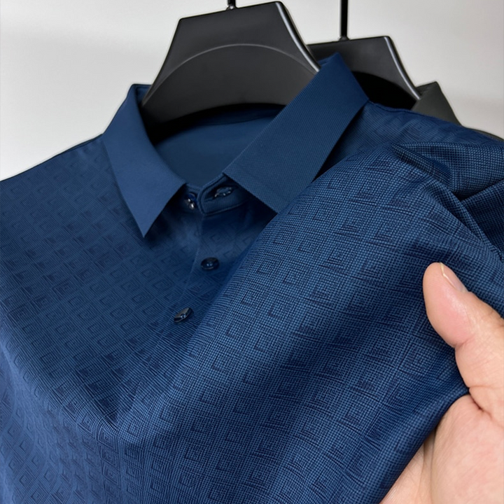 Forte: Herringbone Weave Polo