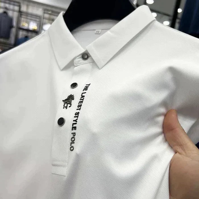 Amano: Wrinkle-Free Muscle Polo