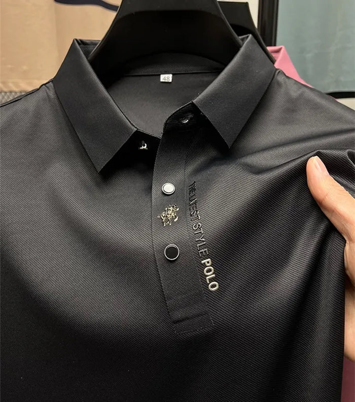 Amano: Wrinkle-Free Muscle Polo